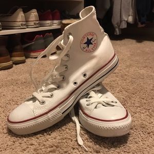White high top converse